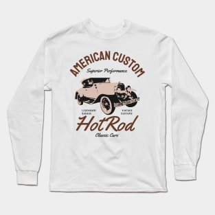 American Custom Hot Rod Long Sleeve T-Shirt